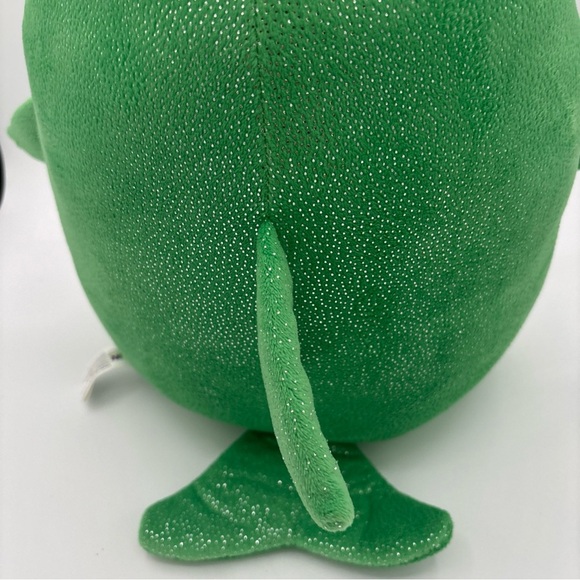 SHAWN THE SHARK 12” Sparkly Green Expressive Made By Fun Express Item No. 139606 - Picture 7 of 13